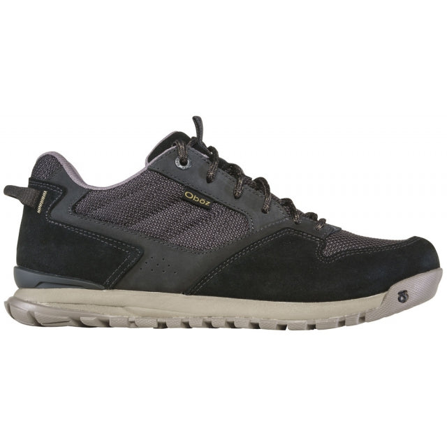 Oboz Men's Bozeman Low Suede Jet