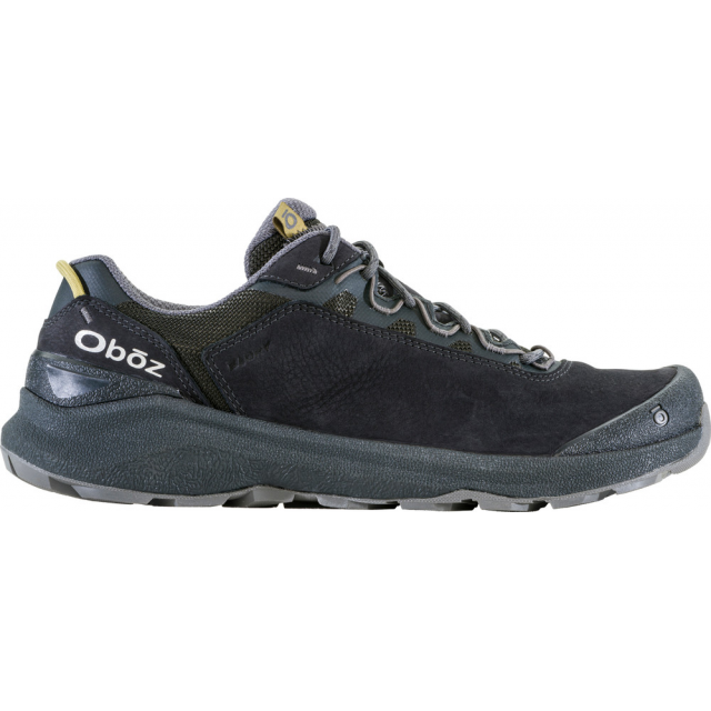 Oboz Men's Cottonwood Low B-DRY Black Sea