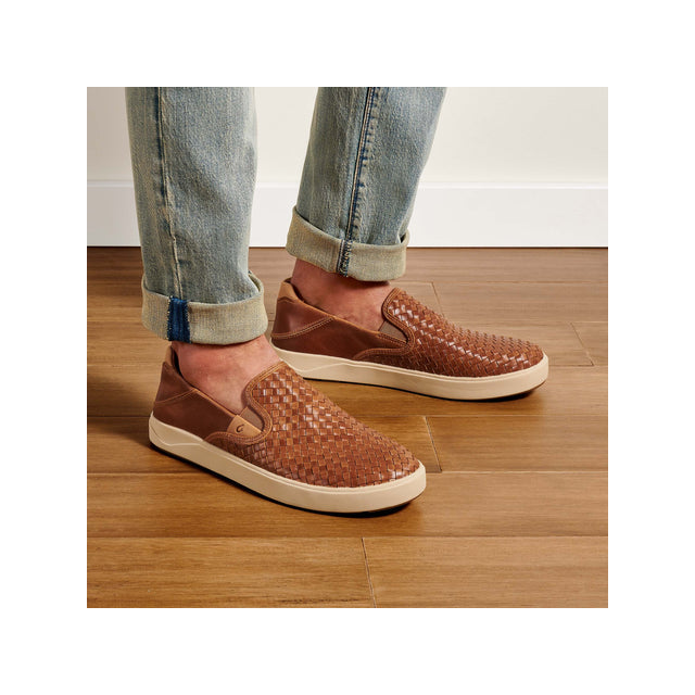 Olukai Men's Lae'Ahi Lauhala Fox / Fox