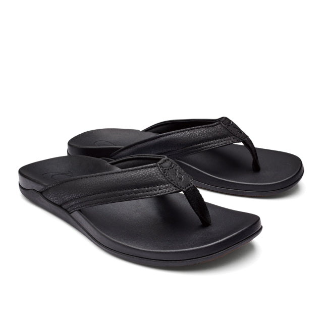 Olukai Men's Maha Black / Black