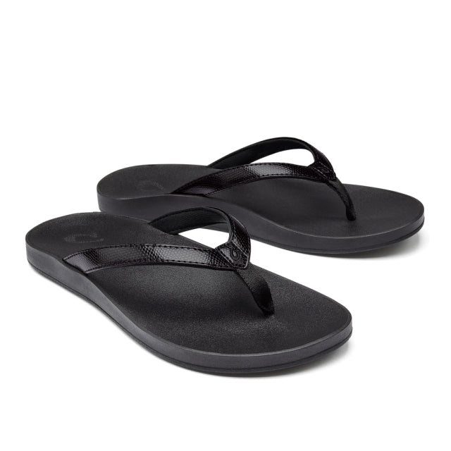 Olukai Women's Puawe Black / Black