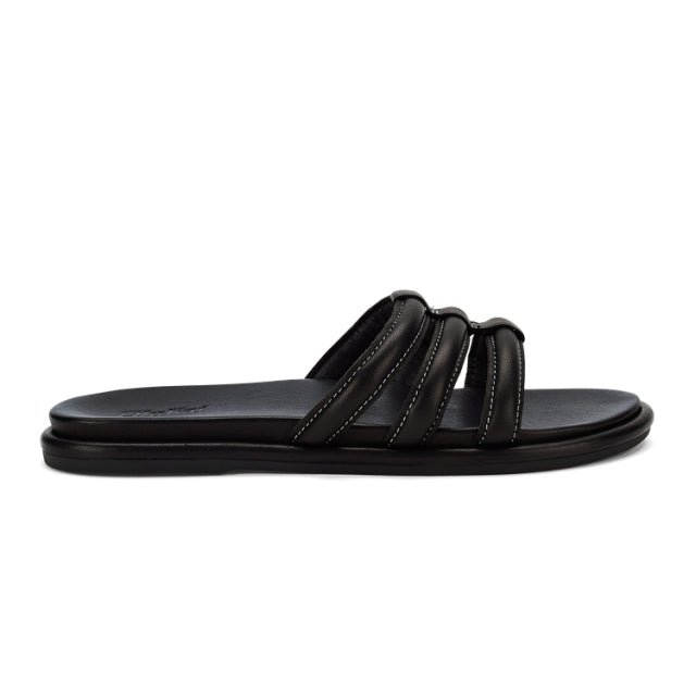 Olukai Women's Tiare Slide Black / Black