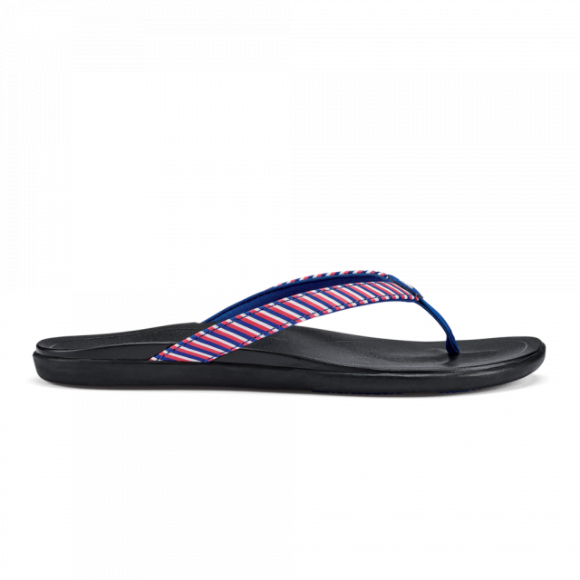Olukai Women's Ho'Opio Red/Stripe
