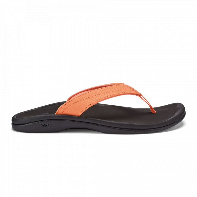 Olukai Women's 'Ohana Shell Coral / Black