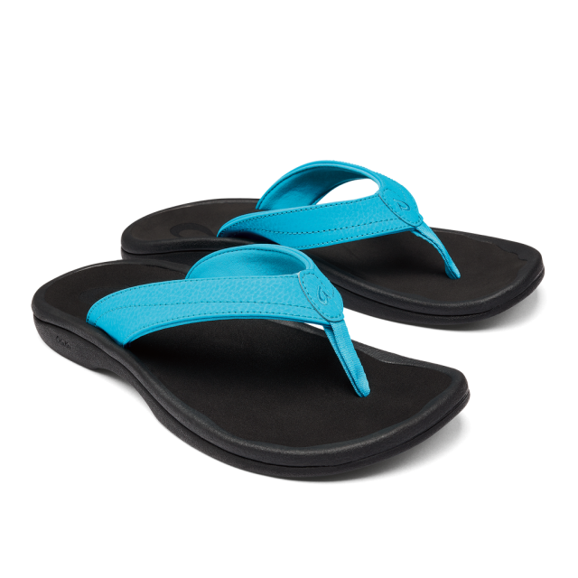 Olukai Women's 'Ohana Turquoise / Onyx