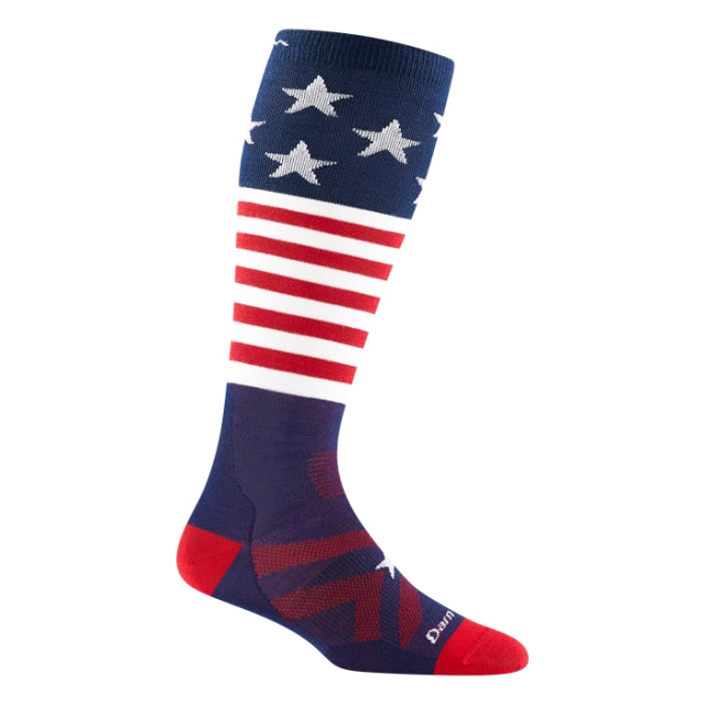 Darn Tough Captain Stripes Jr. OTC Lightweight Stars and Stripes