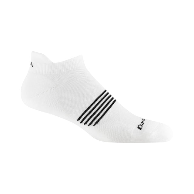 Darn Tough Element No Show Tab Lightweight with Cushion White