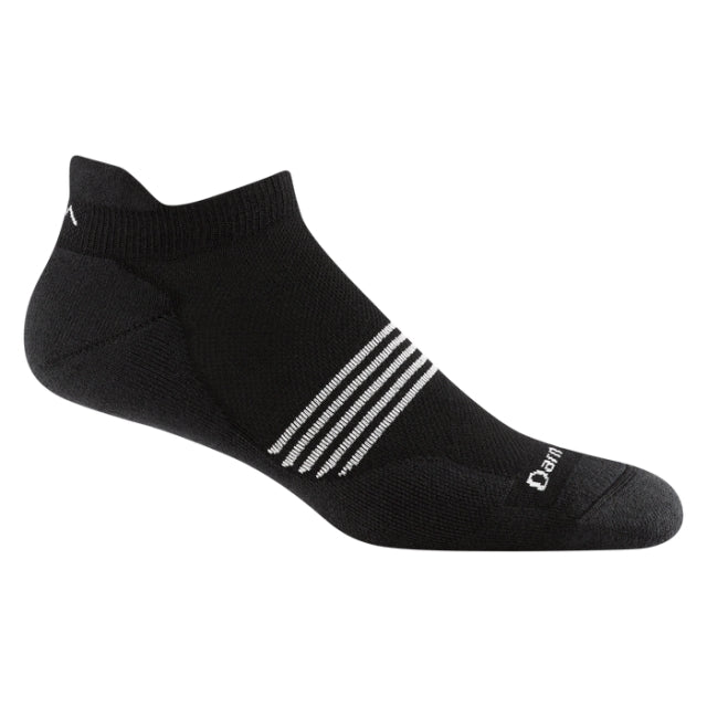 Darn Tough Element No Show Tab Lightweight with Cushion Black