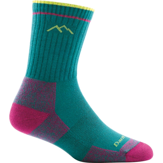 Darn Tough Women's Coolmax Micro Crew Cushion Teal