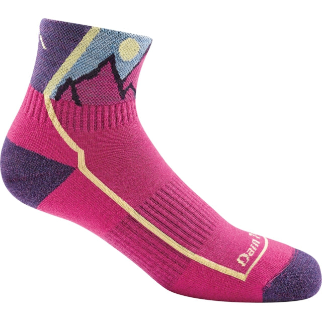 Darn Tough Hiker Junior 1/4 Cushion Pink