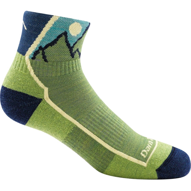 Darn Tough Hiker Junior 1/4 Cushion Green