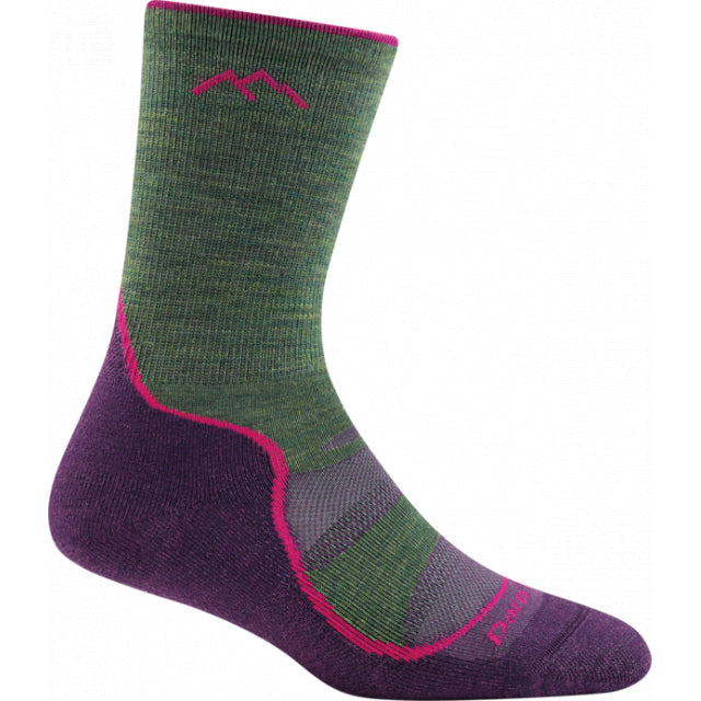 Darn Tough Women's Light Hiker Micro Crew Lightweight with Cushion oss / M