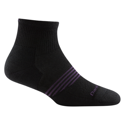 Darn Tough Women's Element 1/4 Lightweight with Cushion Black