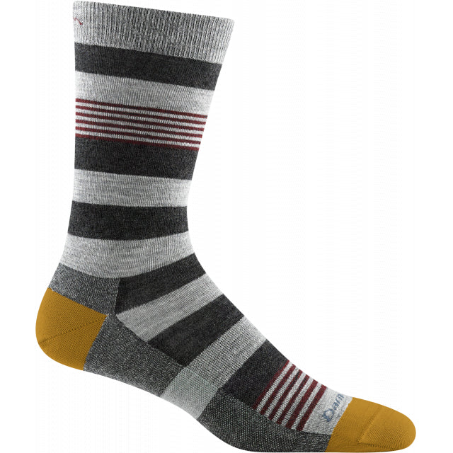 Darn Tough Men's Oxford Crew Lightweight Gray