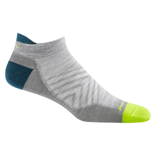 Darn Tough Run No Show Tab Ultra-Lightweight Gray