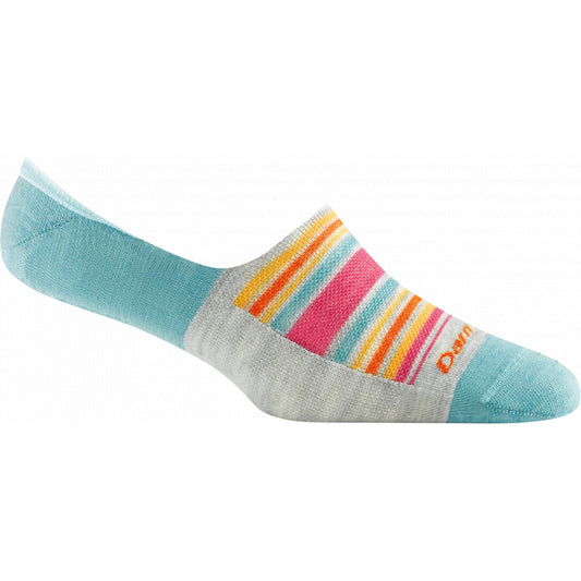 Darn Tough Women's Topless Sunbaked No Show Hidden Lightweight Aqua