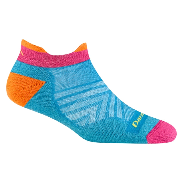 Darn Tough Run No Show Tab Ultra-Lightweight with Cushion Ocean