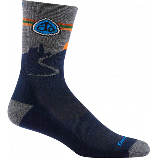 Darn Tough Men's CDT Micro Crew Lightweight with Cushion Eclipse