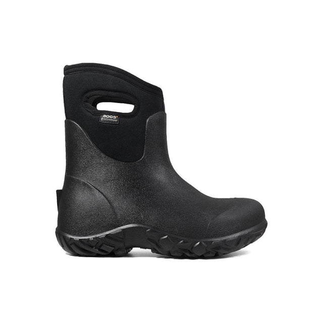 BOGS Men's Workman Mid Soft Toe Black