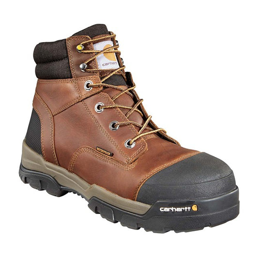 Carhartt Men's Ground Force 6" Toe Composite,Waterproof Work Boots Brown