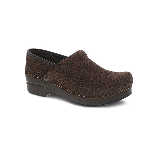 Dansko Women's Professional Mini Leopard Suede Mini Leopard