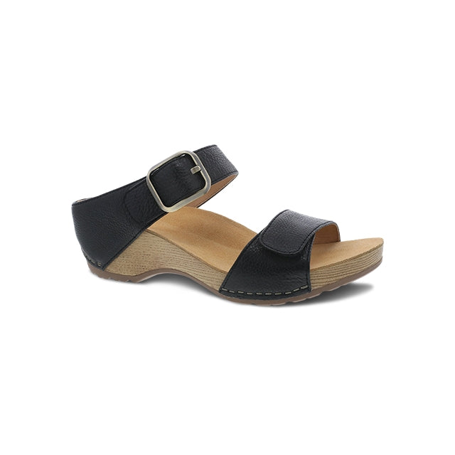 Dansko Women's Tanya Black Milled Burnished Black