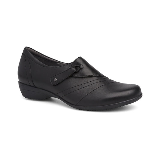 Dansko Women's Franny Black Milled Nappa Black