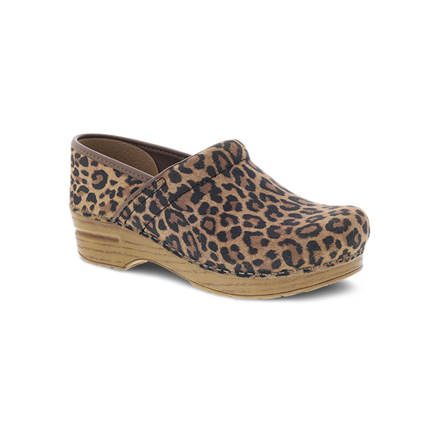 Dansko Women's Professional Leopard Suede Leopard