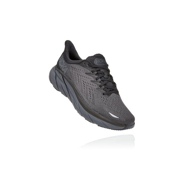 HOKA Men's Clifton 8 Black / Black