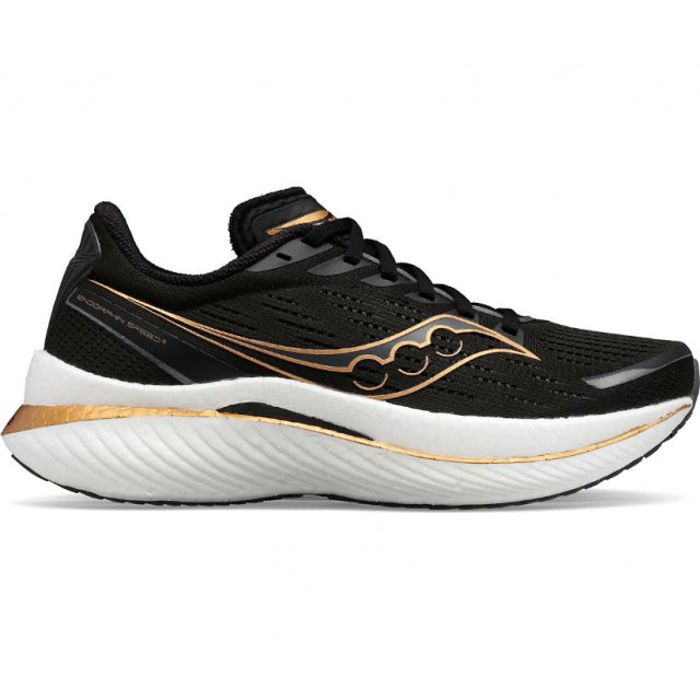 Saucony Men's Endorphin Speed 3 Black/Goldstruck