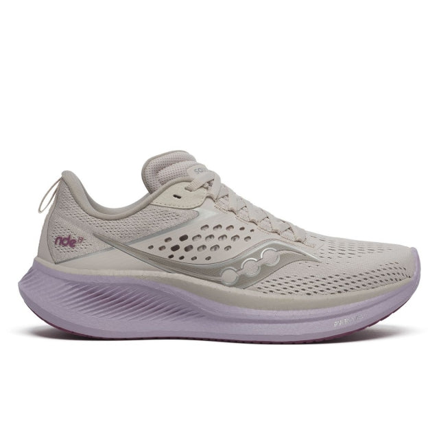 Saucony Women's Ride 17 Moon/Viola