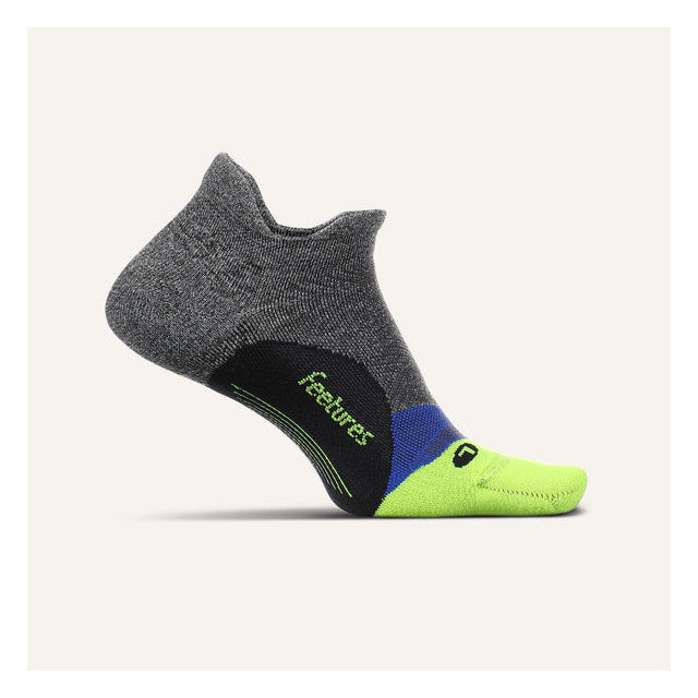 Feetures Elite Ultra Light No Show Tab Glowing Gray