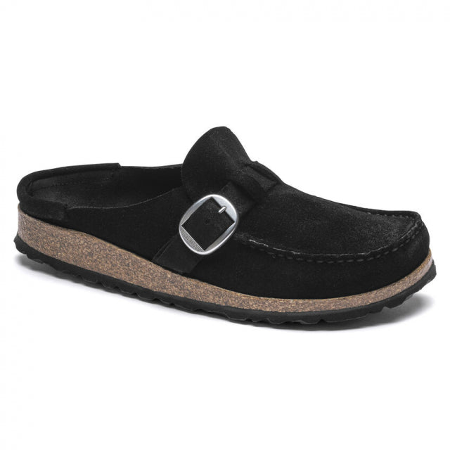 Birkenstock Women's Buckley Suede Leather Black