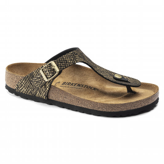 Birkenstock Gizeh GIZEH PYTHN BLACK MF R