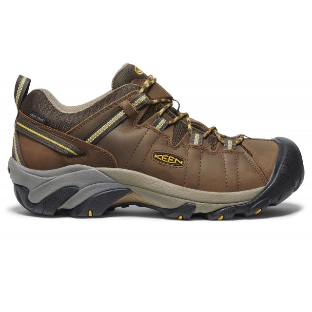 Keen Men's Targhee II Waterproof Wide Cascade Brown/Golden Yellow