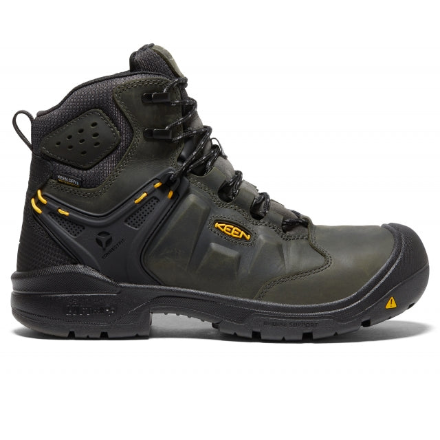Keen Men's Dover 6" Waterproof (Carbon-Fiber Toe) Magnet/Black