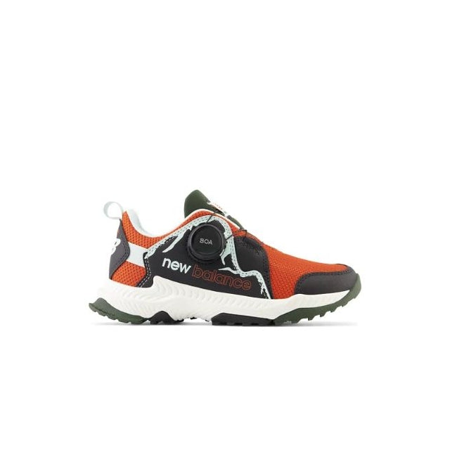 New Balance Kids' DynaSoft Trail Magic BOA Cayenne/Black/Light Surf