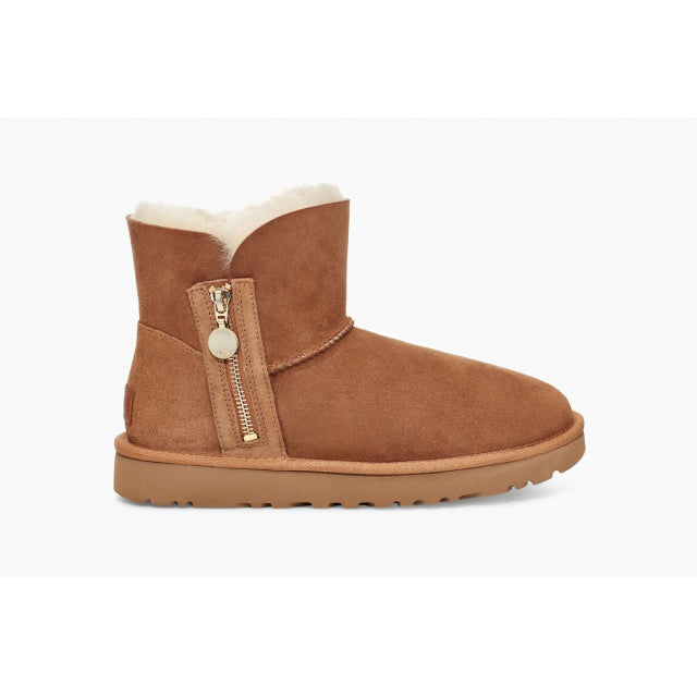 UGG Women's Bailey Zip Mini Chestnut