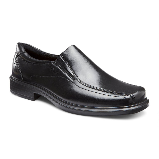 ECCO Men's Helsinki Bike Toe Slip On Black