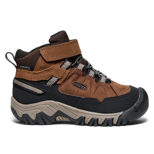Keen Little Targhee Iv Waterproof Hiking Boot Bison/Brindle