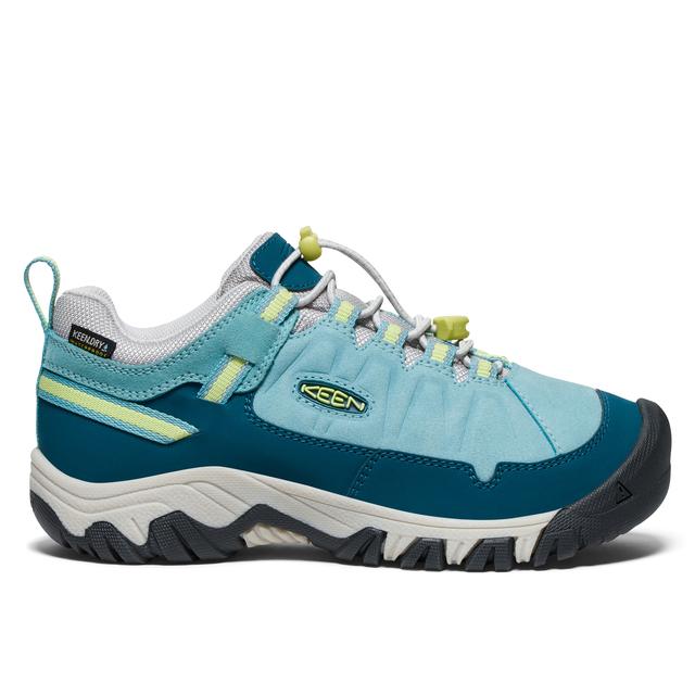 Keen Big Targhee Iv Waterproof Hiking Shoe Reef Waters/Daiquiri Green