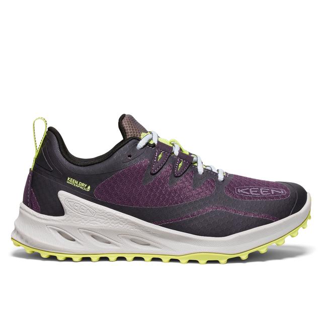 Keen Zionic Waterproof Hiking Shoe Plum Perfect/Daiquiri Green