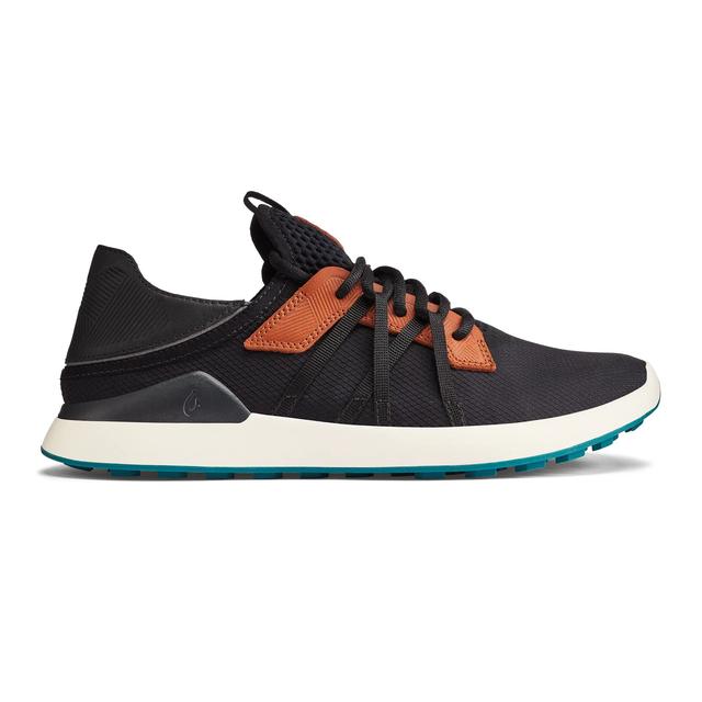 Olukai Manele Black Dark Shadow