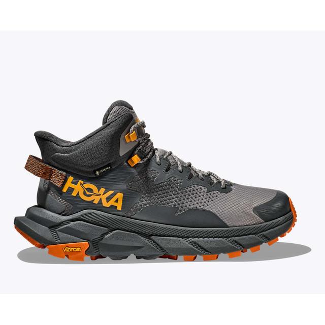 HOKA Men's Trail Code GTX Castlerock / Persimmon Orange
