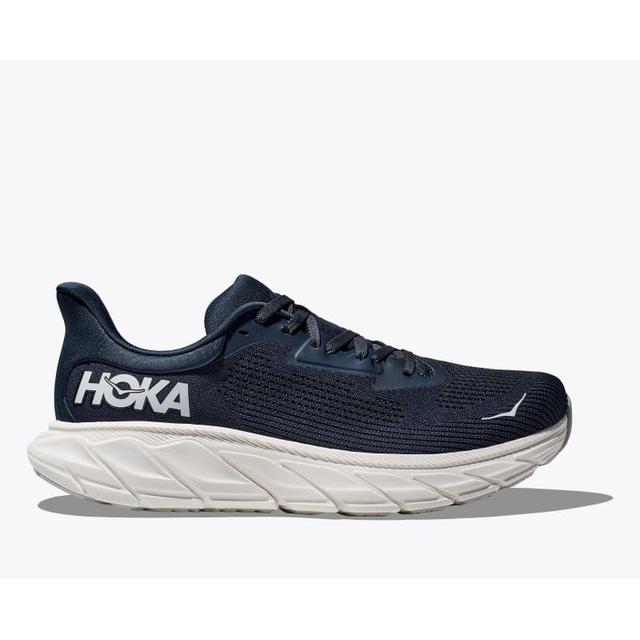 HOKA Men's Arahi 7 Outer Space / White