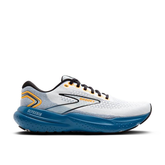 Brooks Running Men's Glycerin 21 White/Sapphire/Orange
