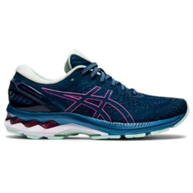 ASICS GEL-KAYANO 27 MAKO BLUE/HOT PINK