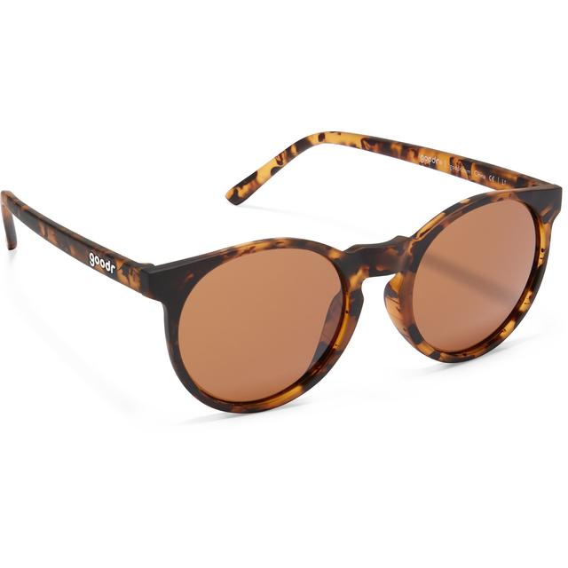 Goodr Circle Gs Polarized Sunglasses Brown Polarized Nine Dollar Pour Over