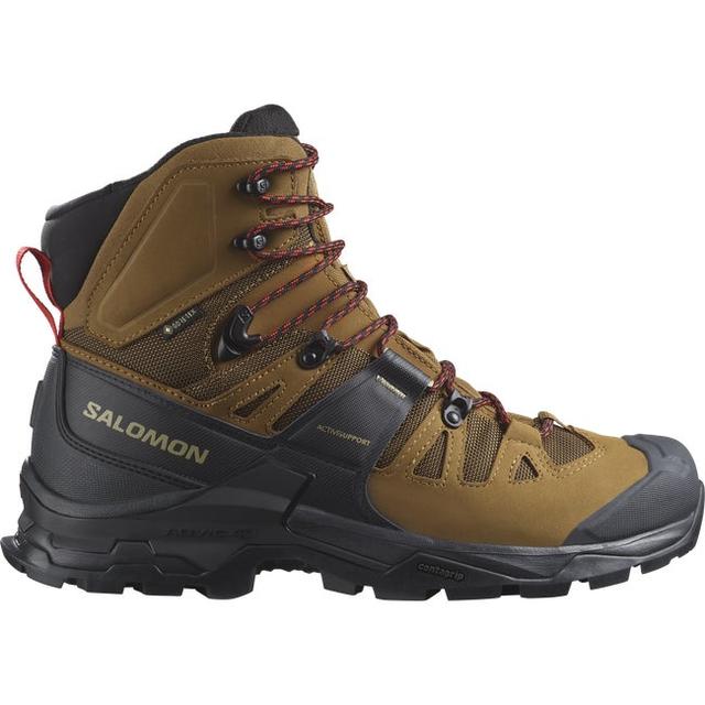 Salomon Quest 4 Gtx Rubber / Black / Fiery Red