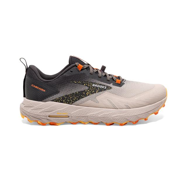 Brooks Running Men's Cascadia 17 Chateau Grey/Forged Iron